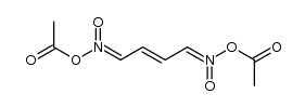 2-butene-1,4-bisnitronic acetic anhydride Structure
