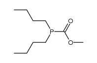 dibutyl(methoxycarbonyl)phosphine结构式