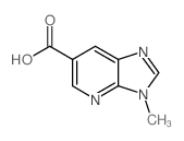 3-甲基-3H-咪唑并[4,5-b]吡啶-6-羧酸结构式