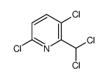 3,6-dichloro-2-(dichloromethyl)pyridine Structure