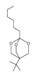 1-tert-butyl-4-hexyl-3,5,8-trioxabicyclo[2.2.2]octane Structure