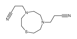 3-[7-(2-cyanoethyl)-1,4,7-thiadiazonan-4-yl]propanenitrile Structure
