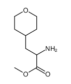 METHYL 2-AMINO-3-(TETRAHYDRO-2H-PYRAN-4-YL)PROPANOATE Structure