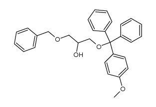 (R)-3-O-Benzyl-1-O-[(p-methoxyphenyl)diphenylmethyl]glycerol Structure