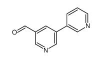 5-(pyridin-3-yl)pyridine-3-carbaldehyde Structure