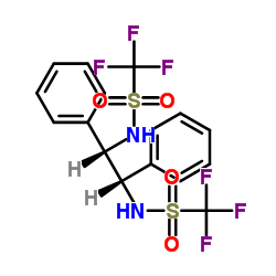 N,N'-((1S,2S)-1,2-DIPHENYLETHANE-1,2-DIYL)BIS(1,1,1-TRIFLUOROMETHANESULFONAMIDE) picture