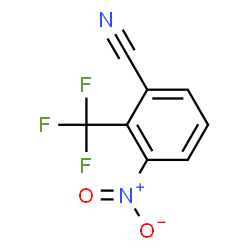 3-Nitro-2-(trifluoromethyl)benzonitrile Structure