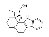 14,15-dihydro-1,14-seco-eburnamenin-14-ol结构式