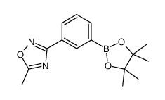 5-Methyl-3-(3-(4,4,5,5-tetramethyl-1,3,2-dioxaborolan-2-yl)phenyl)-1,2,4-oxadiazole picture