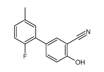 5-(2-fluoro-5-methylphenyl)-2-hydroxybenzonitrile结构式