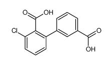 2-(3-carboxyphenyl)-6-chlorobenzoic acid Structure