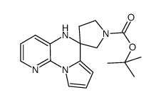 Tert-Butyl 5H-Spiro[Pyrido[3,2-E]Pyrrolo[1,2-A]Pyrazine-6,3-Pyrrolidine]-1-Carboxylate Structure
