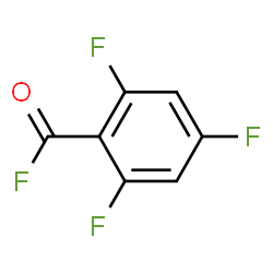 Benzoyl fluoride, 2,4,6-trifluoro- (9CI) Structure