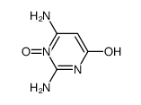 4(3H)-Pyrimidinone, 2,6-diamino-, 1-oxide (9CI) structure