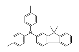 9,9-dimethyl-N,N-bis(4-methylphenyl)fluoren-2-amine结构式