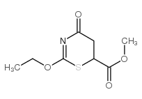 4H-1,3-Thiazine-6-carboxylicacid,2-ethoxy-5,6-dihydro-4-oxo-,methylester(9CI) Structure