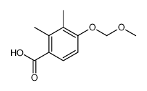 4-(methoxymethoxy)-2,3-dimethylbenzoic acid Structure