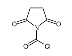 1-Pyrrolidinecarbonyl chloride, 2,5-dioxo- (9CI)结构式