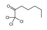 1,1,1-trichloroheptan-2-one结构式