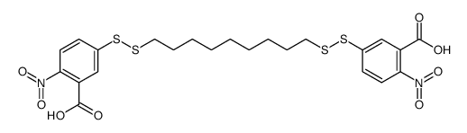 nonylene-1,9-bis(5-dithio-2-nitrobenzoic acid)结构式