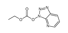 3H-[1,2,3]triazolo[4,5-b]pyridin-3-yl ethyl carbonate结构式