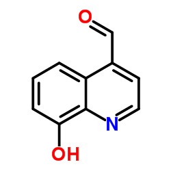 8-Hydroxyquinoline-4-carbaldehyde Structure