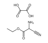 ethyl 2-amino-2-cyanoacetate oxalate structure