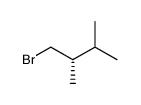 [S,(+)]-1-Bromo-2,3-dimethylbutane Structure