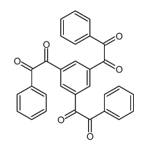 1-[3,5-bis(2-oxo-2-phenylacetyl)phenyl]-2-phenylethane-1,2-dione Structure