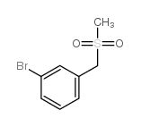 1-bromo-3-(methylsulfonylmethyl)benzene Structure