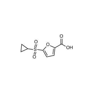 5-(Cyclopropylsulfonyl)furan-2-carboxylic acid picture