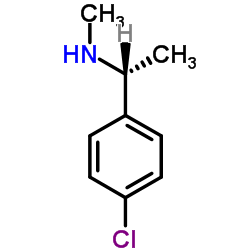 (R)-1-(4-chlorophenyl)-N-methylethanamine Structure