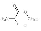 beta-chloro-d-alanine hydrochloride structure