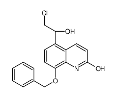 5-[(1R)-2-chloro-1-hydroxyethyl]-8-phenylmethoxy-1H-quinolin-2-one图片