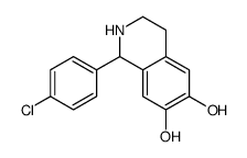 1-(4-chlorophenyl)-1,2,3,4-tetrahydroisoquinoline-6,7-diol Structure