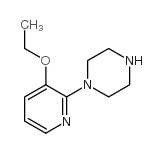 1-(3-ethoxypyridin-2-yl)piperazine Structure