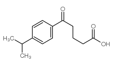 5-(4-异-丙基苯基)-5-氧代戊酸结构式