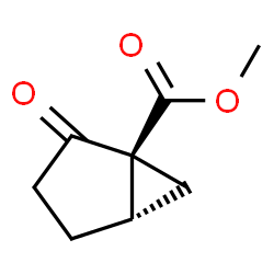 Bicyclo[3.1.0]hexane-1-carboxylic acid, 2-oxo-, methyl ester, (1S)- (9CI) structure