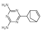 6-(6-bicyclo[2.2.1]hept-2-enyl)-1,3,5-triazine-2,4-diamine Structure