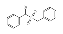 Benzene,[bromo[(phenylmethyl)sulfonyl]methyl]- picture