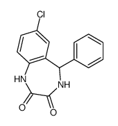 7-chloro-5-phenyl-4,5-dihydro-1H-1,4-benzodiazepine-2,3-dione picture