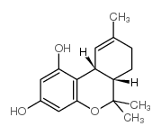 cis-6a,7,8,10a-tetrahydro-6,6,9-trimethyl-6h-dibenzo[b,d]pyran-1,3-diol结构式