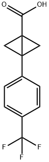 Bicyclo[1.1.0]butane-1-carboxylic acid, 3-[4-(trifluoromethyl)phenyl]- picture