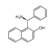 2-Naphthalenol,1-[(S)-aminophenylmethyl]- structure