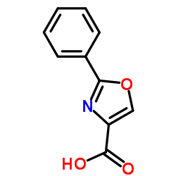 2-Phenyl-1,3-oxazole-4-carboxylic acid Structure