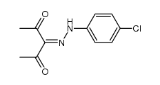 pentan-2,3,4-trione 3-(4-chlorophenylhydrazone)结构式