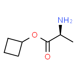 L-Alanine, cyclobutyl ester (9CI) structure