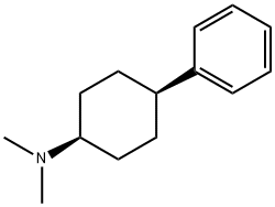 (1α,4α)-N,N-Dimethyl-4-phenylcyclohexanamine structure