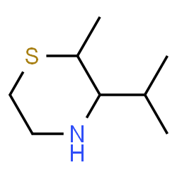 Thiomorpholine, 3-isopropyl-2-methyl- (8CI) Structure
