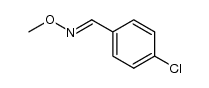 4-Chlorobenzaldehyde O-methyl oxime structure